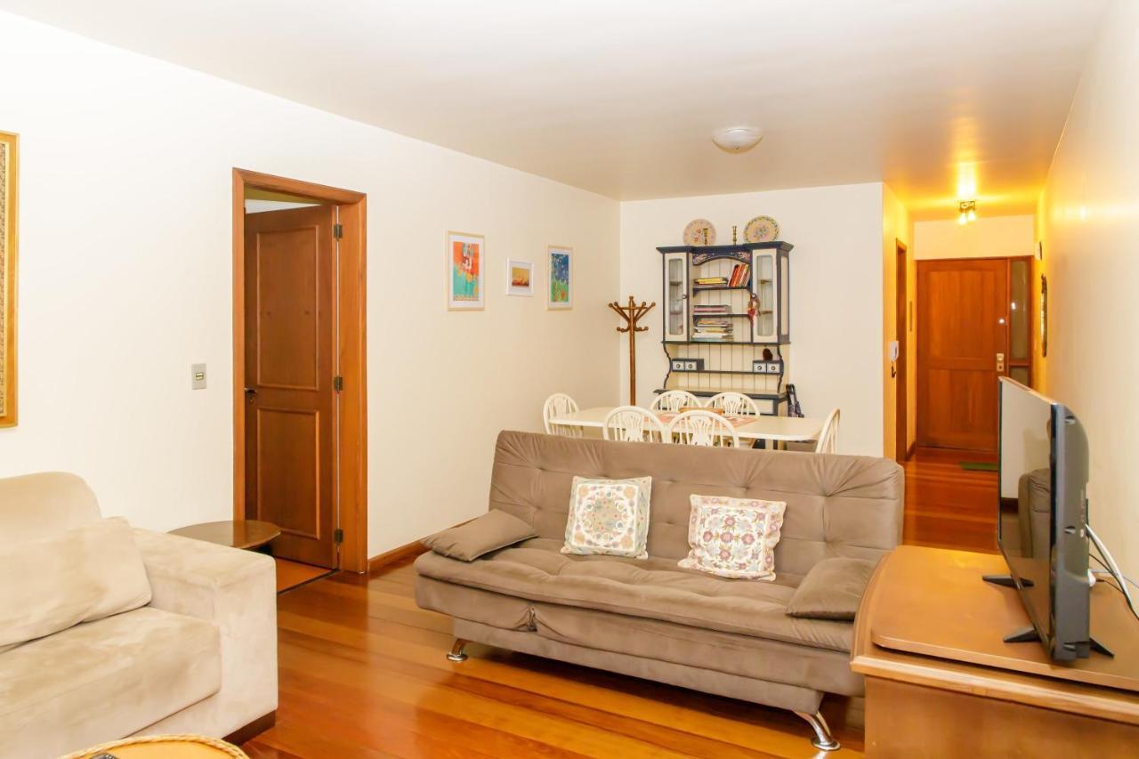 Apartamento Amplo E Aconchegante Na Av Das Hortencias No Centro De Gramado Zewnętrze zdjęcie